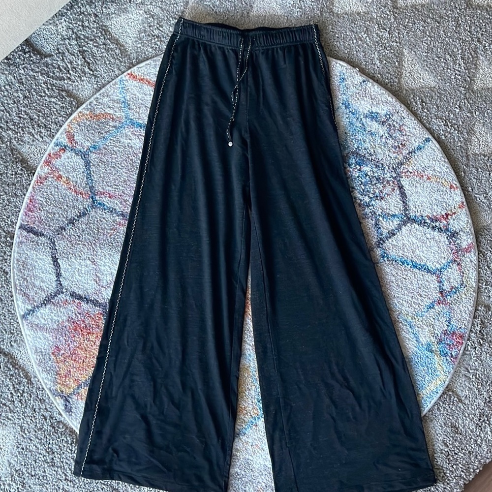 MAX STUDIO Wide Leg Lounge Pants - Small